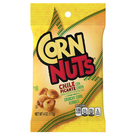Corn Nuts Chile Picante con Limon snack package on a white background