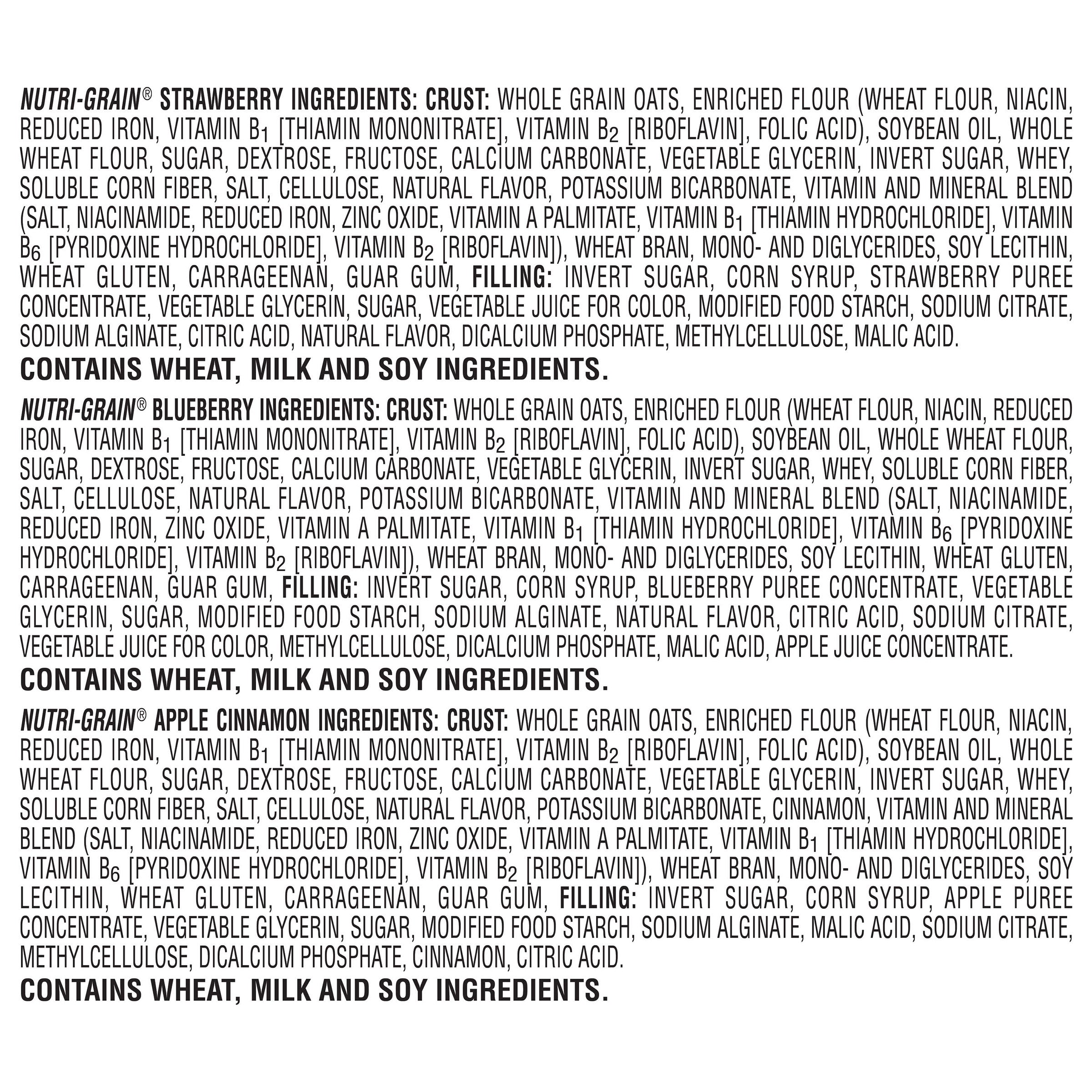 Nutri-Grain Bars, 1.3 Oz, 64-Count