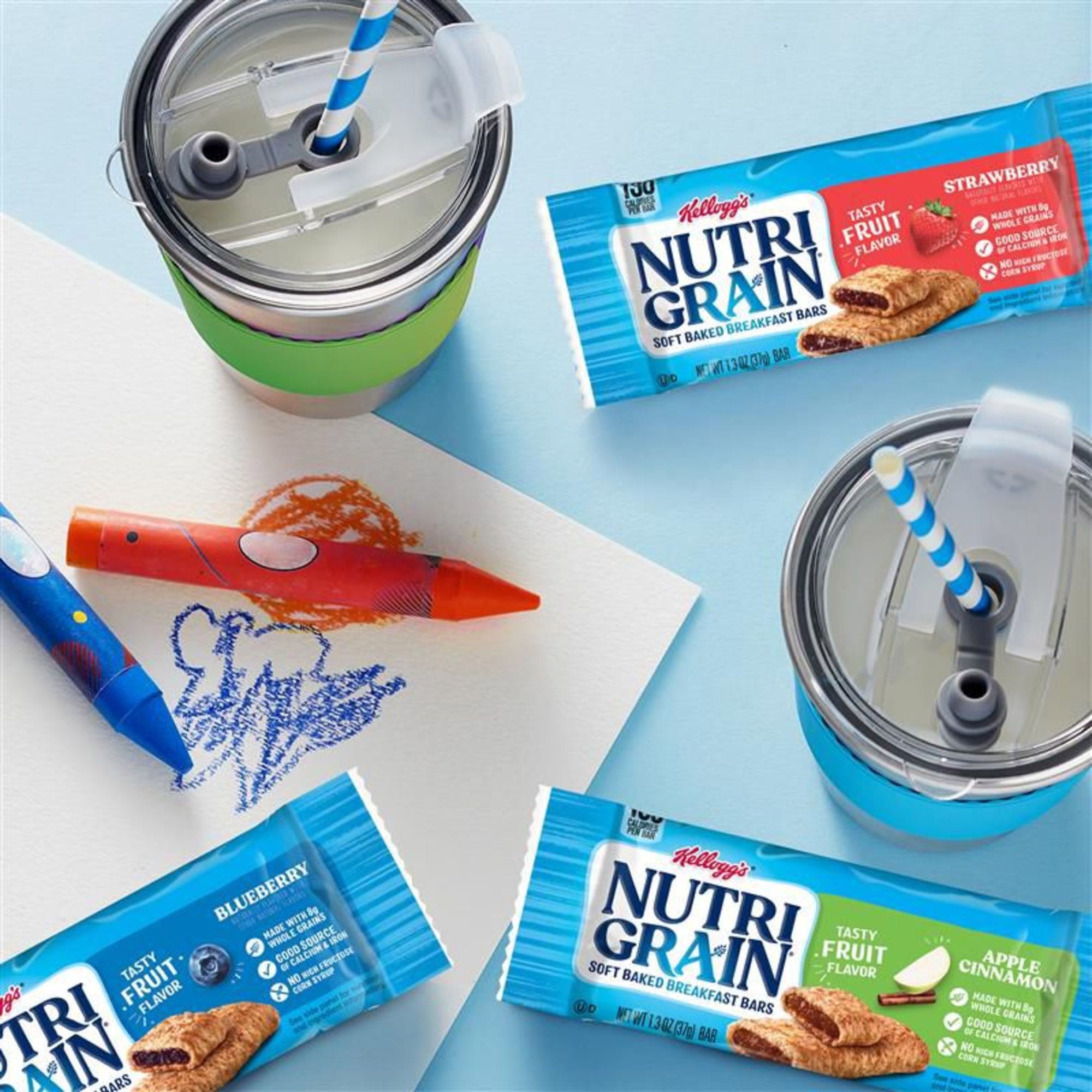 Nutri-Grain Bars, 1.3 Oz, 64-Count