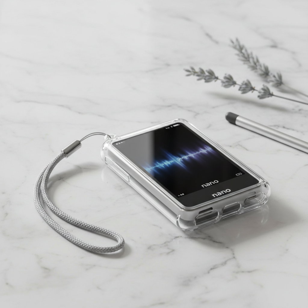 Cellet ProGuard iPod Nano case with hanging string lifestyle photo