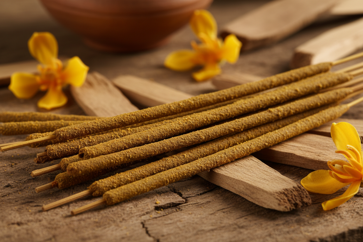 Incense Sticks Close-up