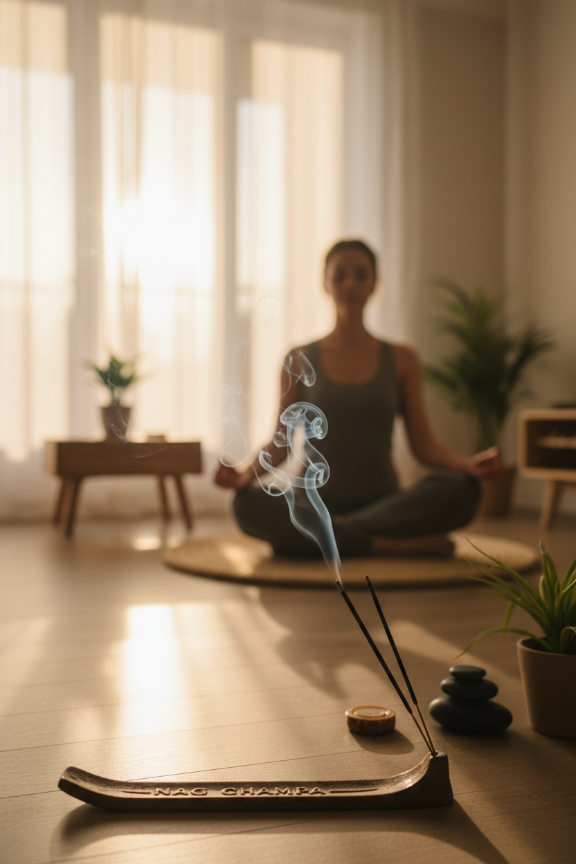 Yoga with Nag Champa