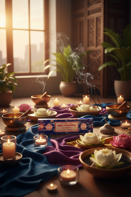 Zen Meditation Scene