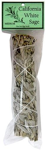 California White Sage Smudges 6.5-7"L (Medium) - Gifts Import