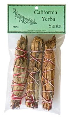 Yerba Santa Smudge Stick 4"L Mini (Pack of 3) - Gifts Import